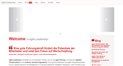 Desktop Screenshot of agile-lead.com